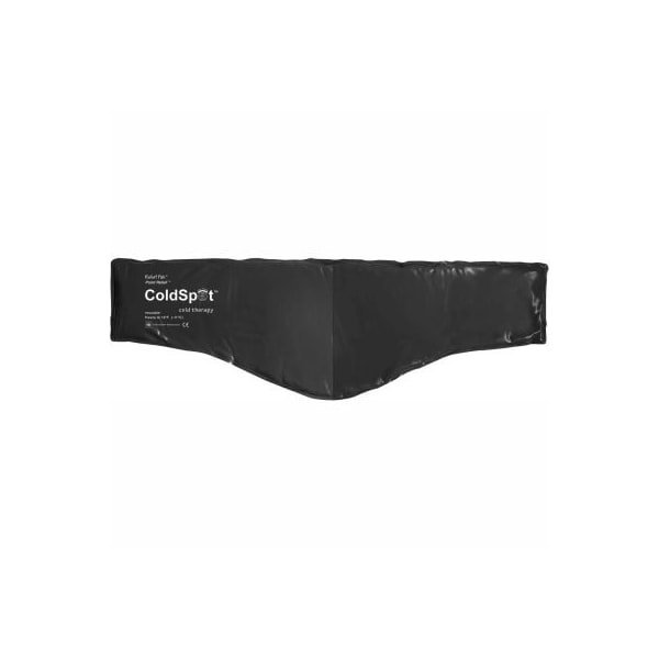 Fabrication Enterprises Relief Pak Heavy-Duty Black Urethane Reusable Cold Pack, Neck 6" x 23", 12/PK 11-1251-12 - main